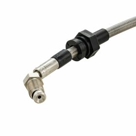 Tubo freno SPIEGLER anteriore 1200 mm stahlflex omologato ABE rivestito trasparente
