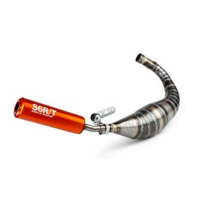 MARMITTA STAGE6 R/T 90 100 CC CNC ARANCIO PASSAGGIO BASSO MINARELLI AM6