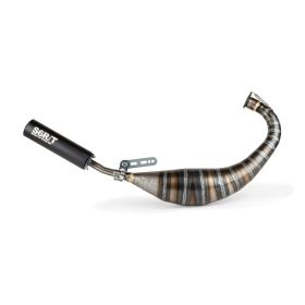 MARMITTA STAGE6 R/T 80 90 CC CNC BLU PASSAGGIO BASSO DERBI EBS050 / D50B