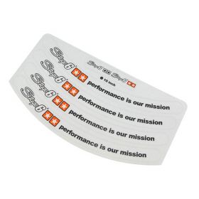 STAGE6 S6-0510/W MOTORCYCLE RIM STICKERS