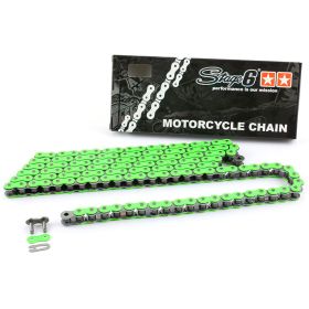 CATENA TRASMISSIONE HQ STAGE6 VERDE NEON 140 MAGLIE PASSO 420