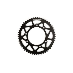 Kit Trasmissione STAGE6 ALU Nero Pignone 14 Corona 53 Passo 420 DERBI DRD PRO