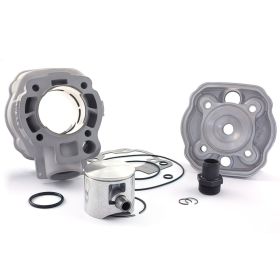 KIT STAGE6 BIGRACING GRUPPO TERMICO + MARMITTA BLU ALLUMINIO 77 CC MINARELLI AM6