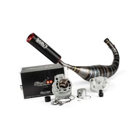 KIT STAGE6 BIGRACING MARMITTA GRUPPO TERMICO ALLUMINIO 77 CC MINARELLI AM6