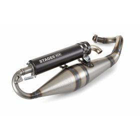 Pot echappement moto STAGE6 S6-9114004/BK