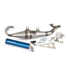 STAGE6 PRO REPLICA MK2 BLUE EXHAUST FOR MINARELLI HORIZONTAL AC LC / CHINA 2T.