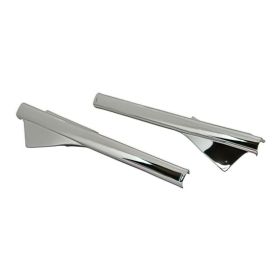 PAIRE DE COUVRE-FOURCHES 2 PIECES CROME