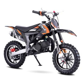 MOTOCROSS AUFKLEBER ORANGE