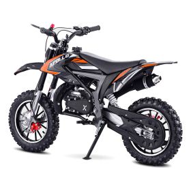 MOTOCROSS AUFKLEBER ORANGE