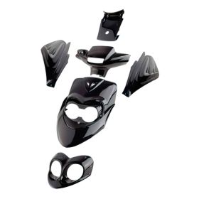 Kit carena 6 pezzi nero Str8 per yamaha bws next