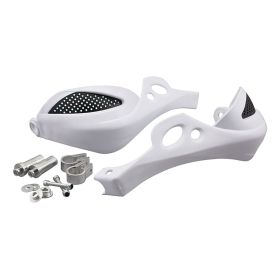 PROTEGE MAIN MOTOCROSS STR8 2 PIECES BLANC