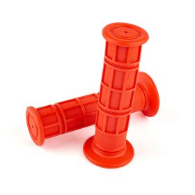 COPPIA MANOPOLE STR8 MOTOCROSS D. 22 MM ROSSO