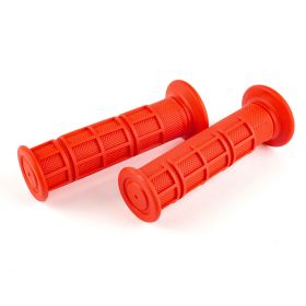 COPPIA MANOPOLE STR8 MOTOCROSS D. 22 MM ROSSO