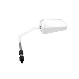 Str8 universeller weißer Lenker Spiegel mit Adapter