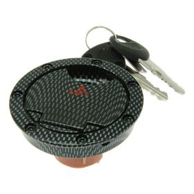 Str8 Carbon-Look Fuel Cap for Mbk Nitro/Yamaha Aerox