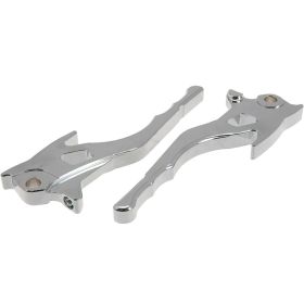 Aggressive Str8 CNC Chrome Brake Lever for Yamaha Aerox/Mbk Nitro