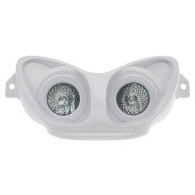 Maschera Fanale Anteriore Alogeno Doppio Faro STR8 Bianco