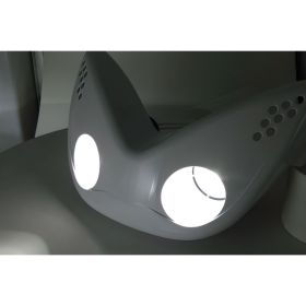 Maschera Fanale Anteriore LED Doppio Faro STR8 Bianco