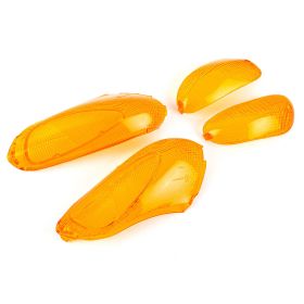 Kit Vetri Gemme Frecce Anteriore Posteriore Arancio
