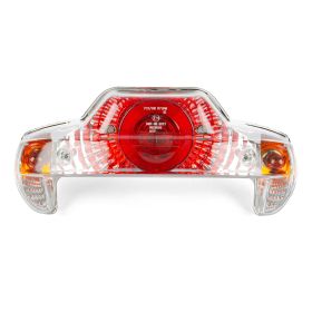 Fanalino Stop Posteriore STR8 LEXUS Trasparente con Frecce Omologato CE