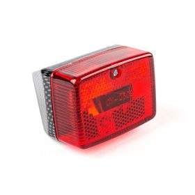 Fanalino Stop Posteriore STR8 Carbon Rosso