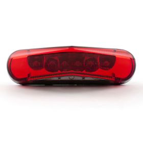Fanalino Stop Posteriore Universale LED e Luce Targa STR8 Rosso Omologato CE