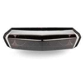 Fanalino Stop Posteriore Universale LED STR8 Nero con Frecce 145 x 85 Omologato