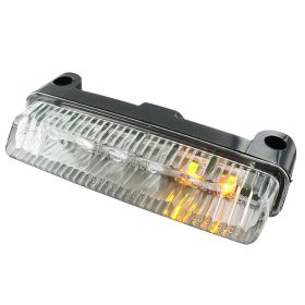 FANALINO STOP POSTERIORE MINI LED CON FRECCE STR8 BIANCO UNIVERSALE