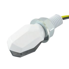 Coppia Frecce Universali LED MINI II STR8 BLACK LINE Bianco Omologate