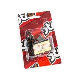 Luce Targa 3 LED con Supporto Nero Universale Omologato