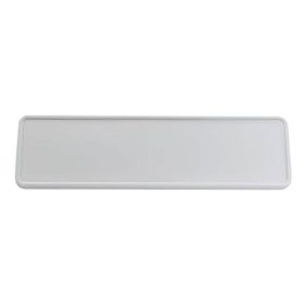 Cadre de couverture blanc numéro Str8 pour Mbk/Yamaha
