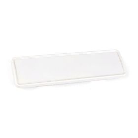 Cadre de couverture blanc numéro Str8 pour Mbk/Yamaha