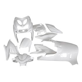Str8 Verkleidungskit 11 Teile Weiß für Yamaha Aerox bis 2013
