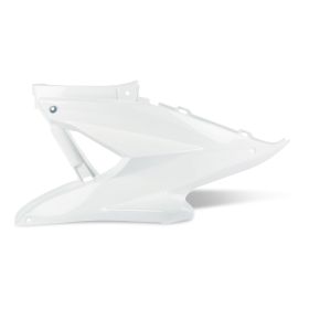 Str8 White Engine Cover for Mbk Nitro/Yamaha Aerox up to 2013 2 Pieces