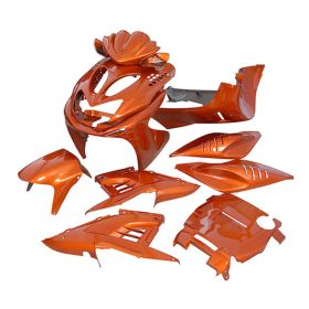 Str8 11-teiliges orangefarbiges Verkleidungskit für Yamaha Aerox bis 2013