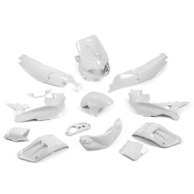 Kit de carénage Str8 15 pièces blanc pour Gilera Runner jusqu'en 2005
