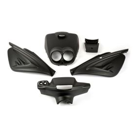 KIT CARENE 5 PEZZI NERO OPACO