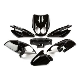 KIT CARENA 7 PEZZI NERO STR8 PER YAMAHA NEOS 2008-2010