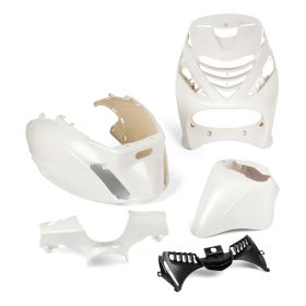 Str8 Fairing Kit 5 Pieces White for Piaggio Zip SP2