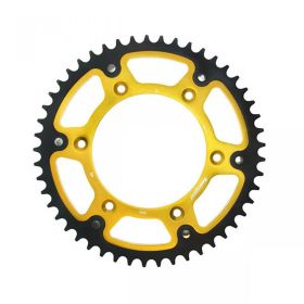 CORONA SUPERSPROX STEALTH RST NERO ORO 990 PASSO 520 - Z 49 DENTI GOLD