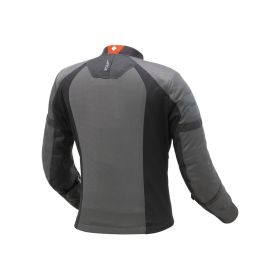 Giacca donna estiva T.UR atlas lady grigia nera con omologazione europea