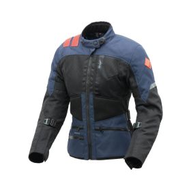 Giacca donna T.UR transfer hydroscud lady nera blu a 2 strati omologata