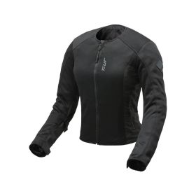 Giacca donna estiva T.UR airflow shield lady nera con omologazione europea