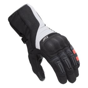 T.UR TR-P Hydroscud Waterproof Summer Gloves Black Light Grey Approved