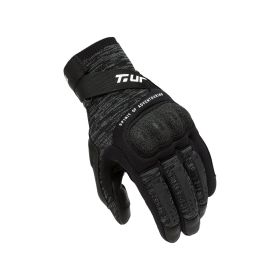 T.UR G-KNIT Summer Gloves Black with European Certification