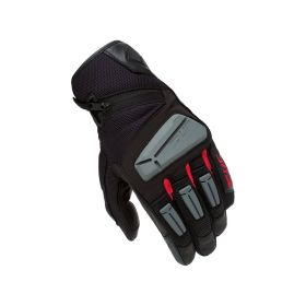 T.UR g-four summer gloves black red with European approval