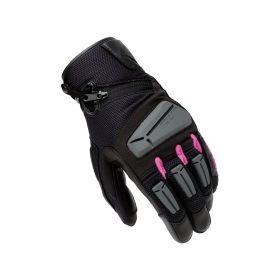 T.UR g-four LADY women's summer gloves black fuchsia with European certification