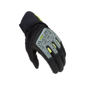T.UR g-three 3D Black Grey Summer Gloves with European Certification