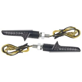 T4TUNE approved 'Finger' black indicators with LEDs