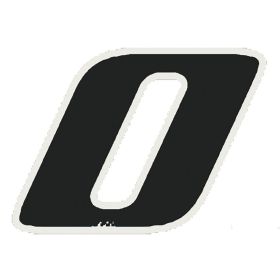 Autocollants numero moto T4TUNE 050103